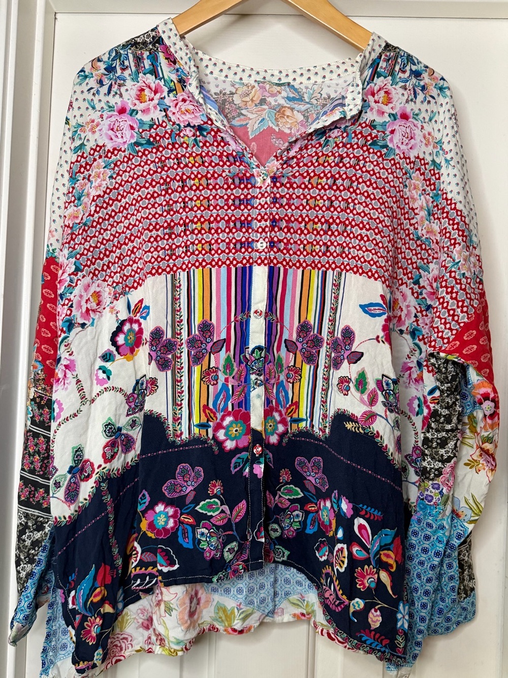 Johnny Was Patchwork Tunic